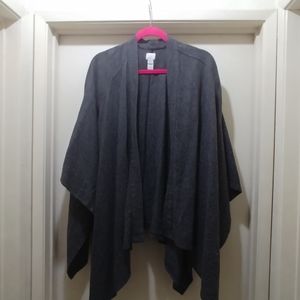 Women's Grey Kimono Jacket OSFM